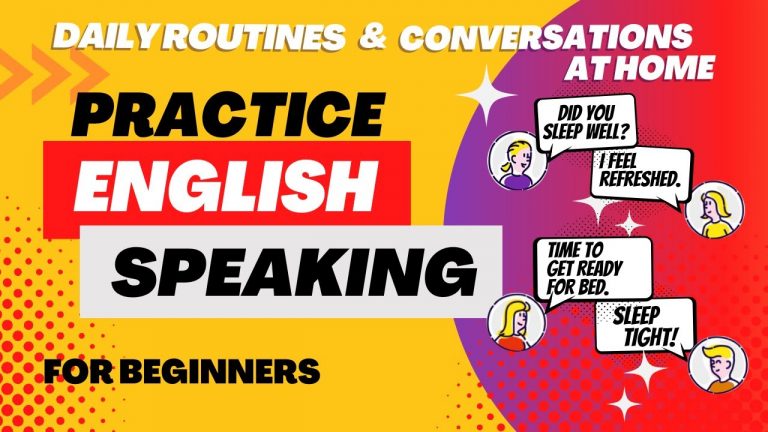 Practice English Speaking | Daily Routine chosen by ChatGPT | At Home English Conversation