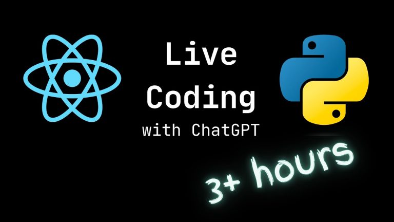Python and React – Live Coding 13 – Sending Invitations with ChatGPT