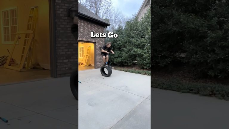 SCOOTER VS TIRE