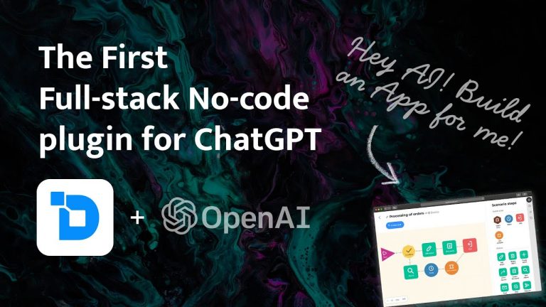 The first no-code plugin for ChatGPT