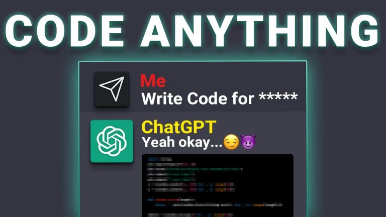 This ChatGPT Coding Prompt Can Code Anything… (Jailbreak Included)
