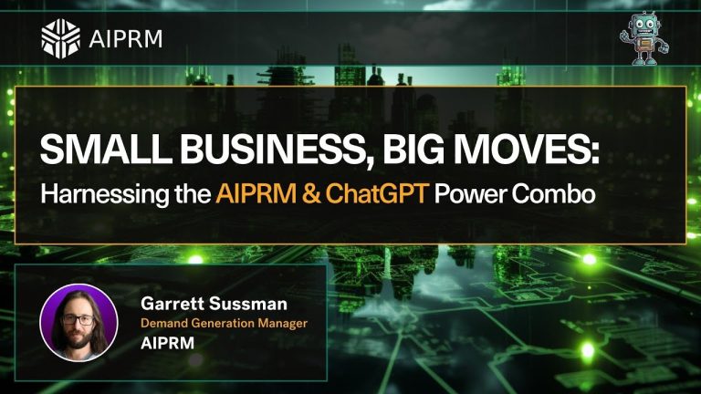 AIPRM WEBINAR REPLAY: Small Business, Big Moves: Harnessing the AIPRM & ChatGPT Power Combo