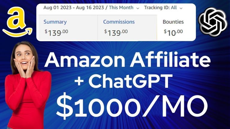 Amazon Affiliate Marketing + ChatGPT = $139/MO Beginners Hindi