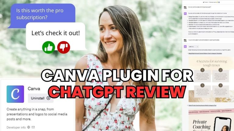 Canva for ChatGPT Plugin Review
