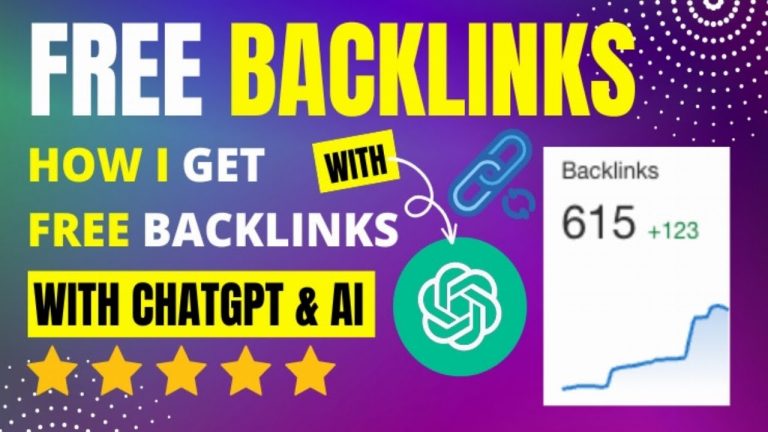ChatGPT FREE Backlinks: How I Get DR 53 SEO Backlinks with AI