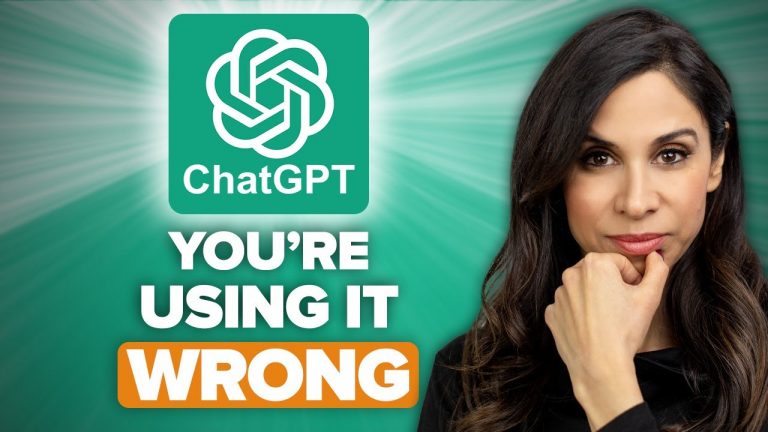 Do NOT Use ChatGPT Until You Watched This Video