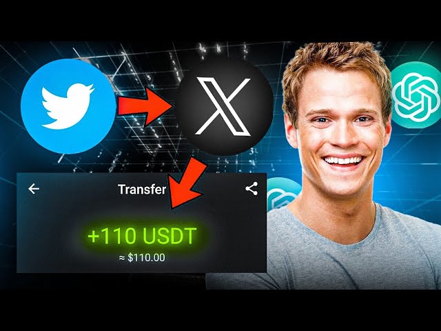 Earn $110 With Twitter X Without Monitization (PROOF): Use ChatGPT To Earn FREE USDT Crypto | News