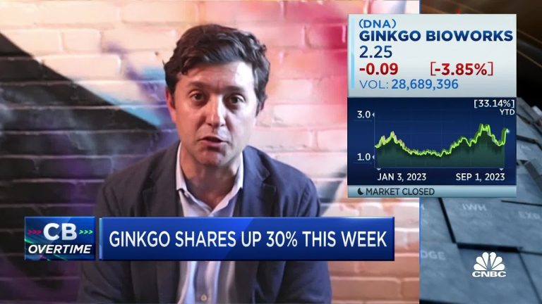 Ginkgo Bioworks CEO: Our AI model will learn to speak DNA just like ChatGPT learned English