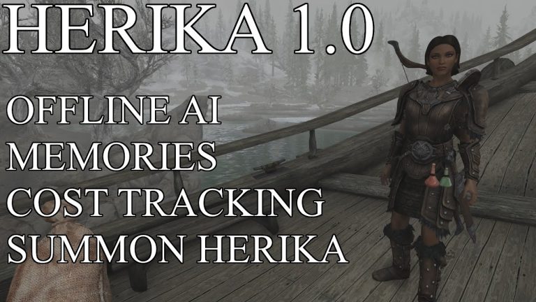 Herika 1.0 Update (ChatGPT AI Skyrim Companion)