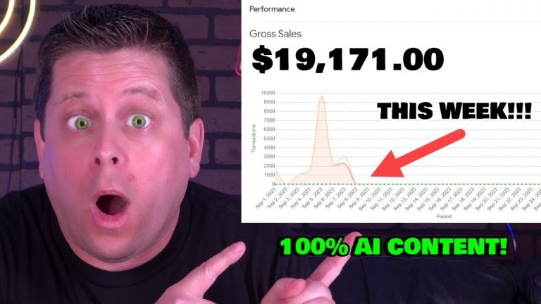 I Made $19k This Week Selling Chatgpt Ai Content… [Crazy Success Story]