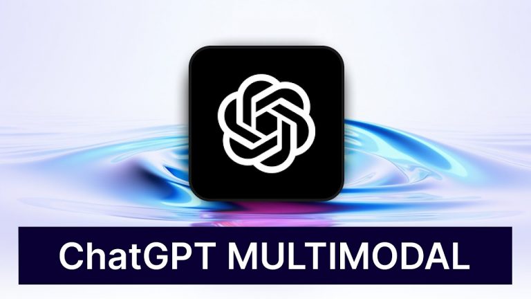 UPDATE ChatGPT : GPTVision + Voix + GPT4 = IA Multimodal, ChatGPT peut Voir et Parler !