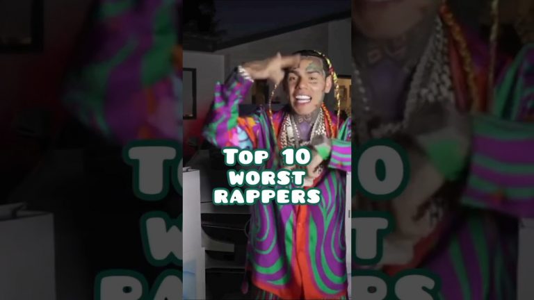 top 10 worst rappers of all time from chatGPT’s opinion #rappers #rap #rapper #ai #youtubeshorts