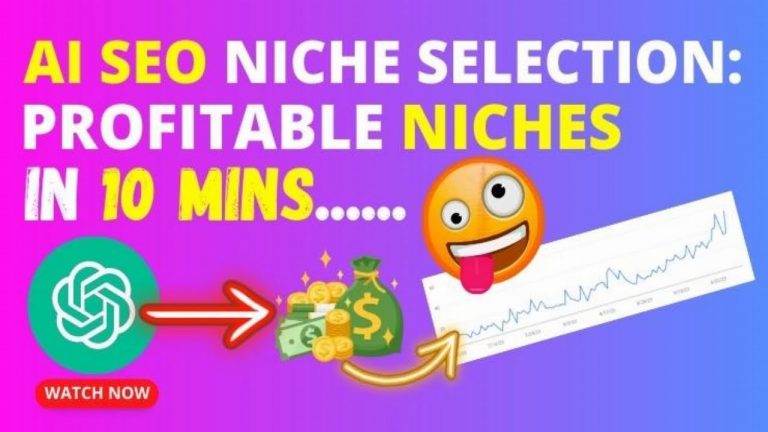 AI SEO Niche Ideas: How I Find EASY SEO Niches to Rank #1 with ChatGPT