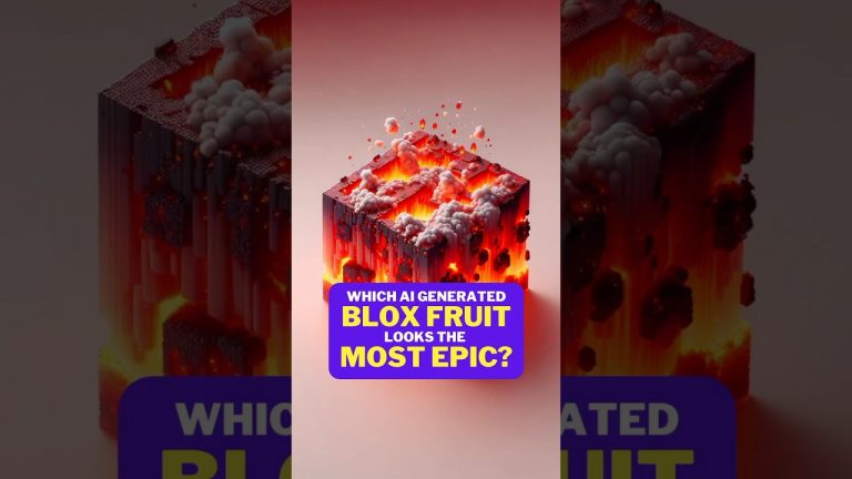 AI generated BLOX FRUIT #bloxfruits #roblox #ai #shorts #chatgpt #gaming