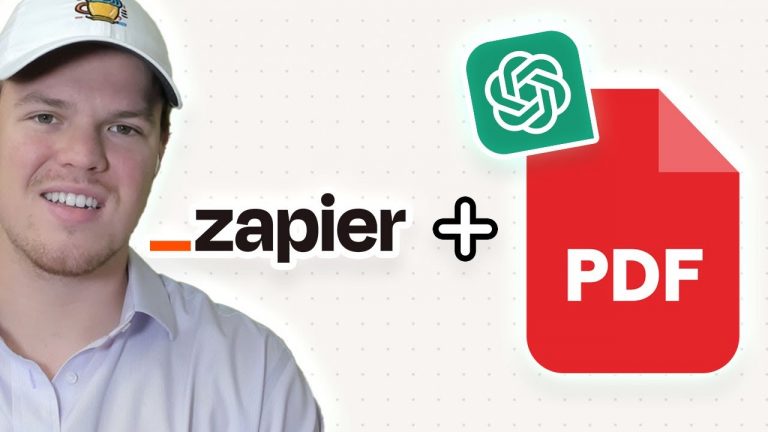 Automated PDF Analysis: Using ChatGPT & Zapier For Any Industry | Tutorial