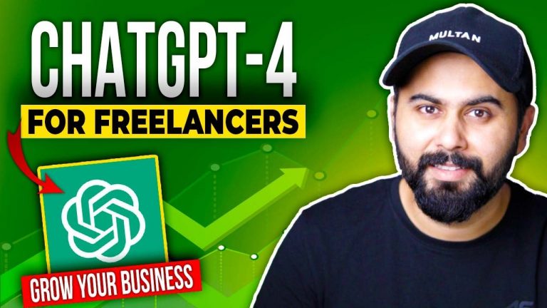 ChatGPT 4 Tutorial for Freelancers, How to Use Chat GPT 4 For Beginners
