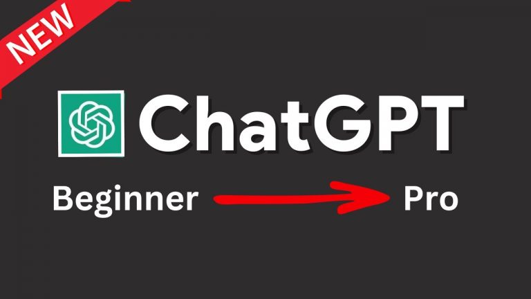 Complete ChatGPT Tutorial – Beginner to Pro in 1 Hour!