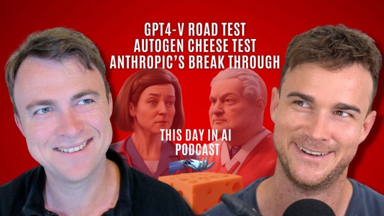 EP36: ChatGPT Vision Road Tested, AutoGen Cheese Test & Anthropic’s Break Through