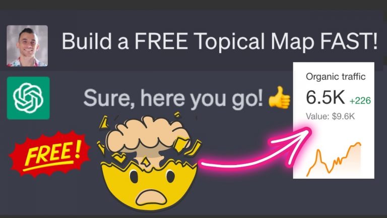 How I Build FREE Topical Maps with ChatGPT & AI In 15 Mins