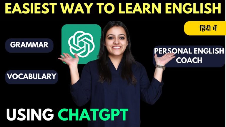How to learn English easily using ChatGPT for beginners | In Hindi