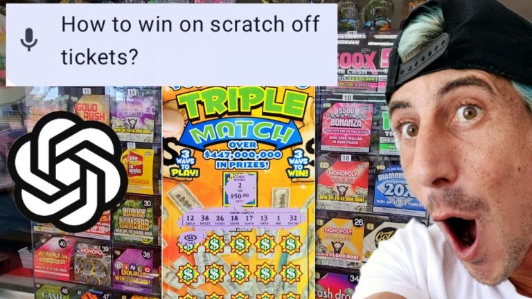 I Asked ChatGPT How To Win On Scratch Off Tickets And This Happend