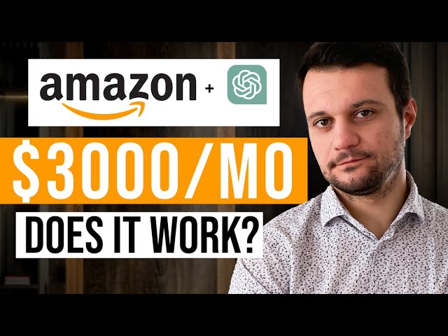 I Tried To To Make Money With ChatGPT & Amazon Affiliate Marketing