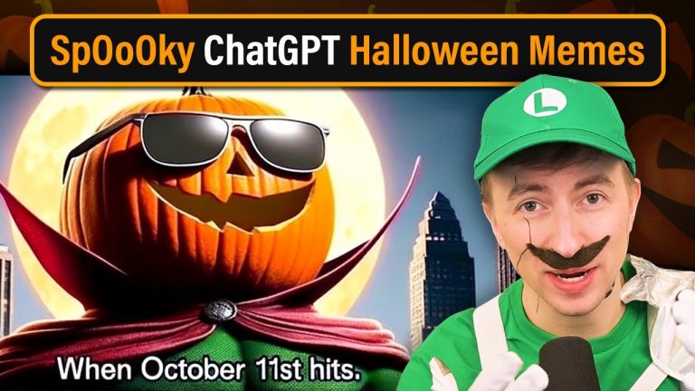 I asked ChatGPT to create Halloween Memes
