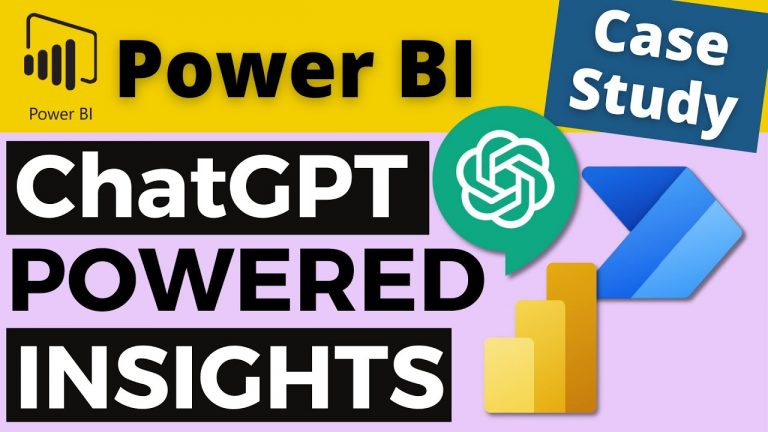 Integrate OpenAI Models (like ChatGPT) Into Your Power BI Dashboards Using Power Automate