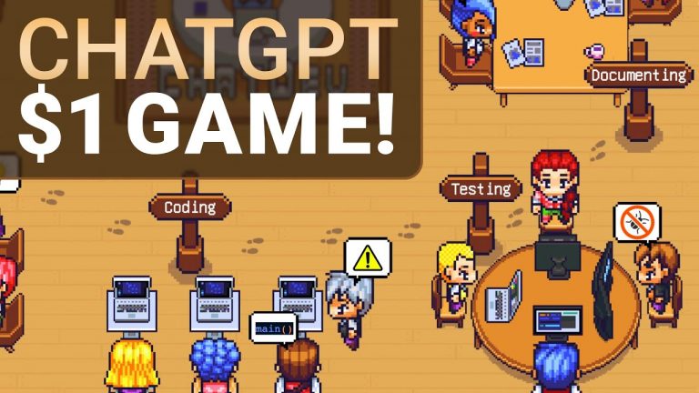 OpenAIs ChatGPT Makes A Game For $1!