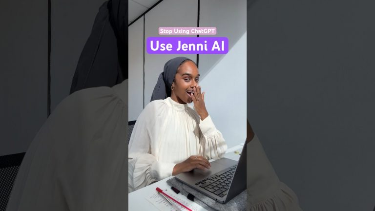 Stop using ChatGPT, Use Jenni AI to write a first class essay #jenniai #researchwriting