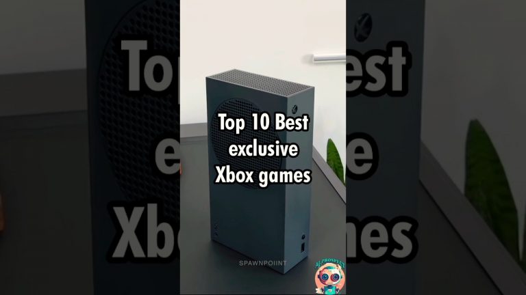 Top 10 Best exclusive Xbox games according to chatGPT #shorts #gaming #xbox