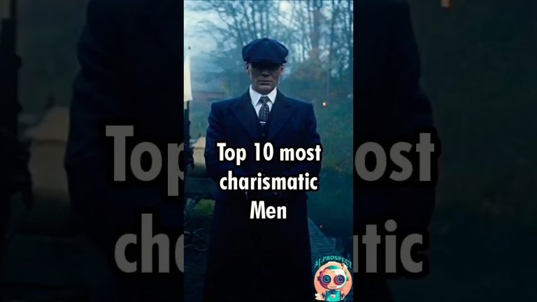 Top 10 most charismatic Men according to chatGPT #shorts #celebrities