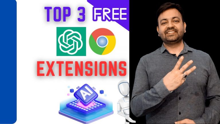 Top 3 Best ChatGpt Google Chrome Free Extensions (2023) | @technovedant