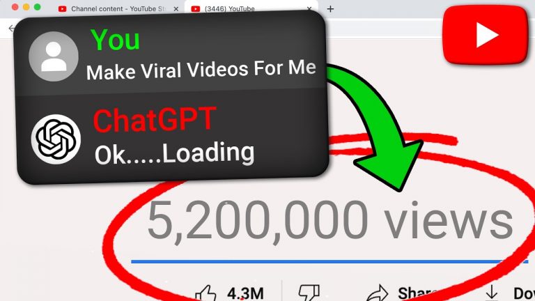 Using ChatGPT To Make Viral YouTube Videos in 5 Minutes (Step By Step Guide)