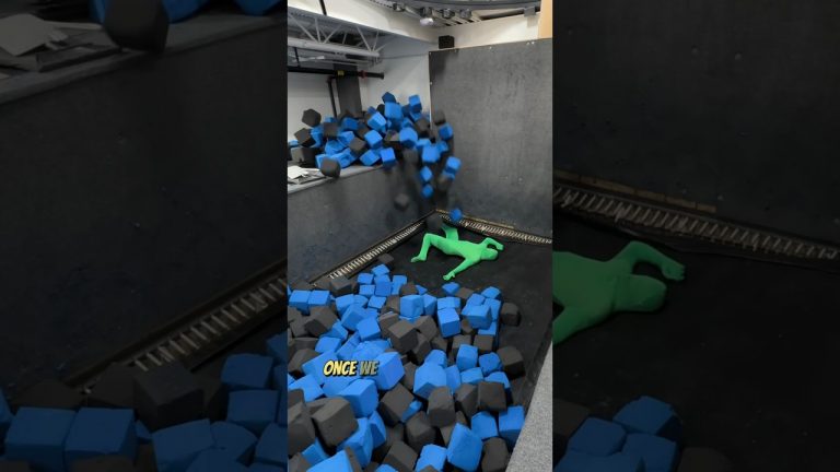 WHAT IS AT THE BOTTOM OF A FOAM PIT?