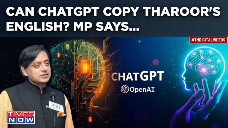 What Happened When Man Asked ChatGPT To Write ‘Approved’ In Tharoor Style| MP Responds, Says…