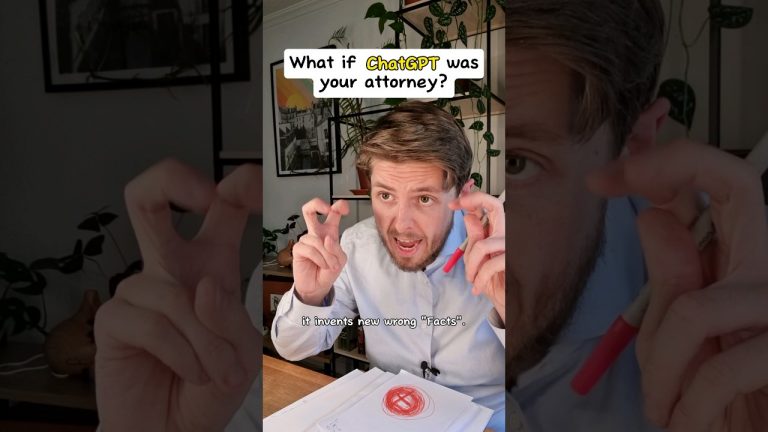 What if ChatGPT was your new attorney? #shorts #comedy #funny #satire #chatgpt
