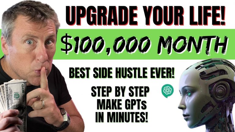 $100,000 MO | GPTs Explained 7 BUSINESSES Chatgpt 4 Turbo Make $1 MILLION using Chat GPT easy