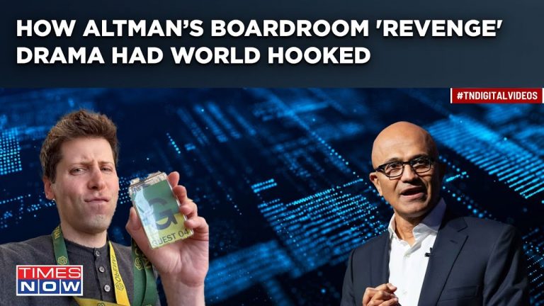 Altmans Boardroom Revenge Drama Has World Hooked| Only 1 Survives Of ChatGPT Founders Massacre?