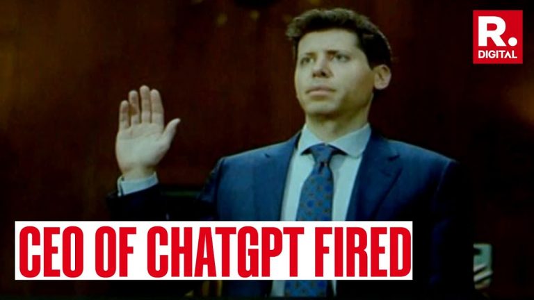BREAKING: CEO Of Chat GPT Sam Altman Fired