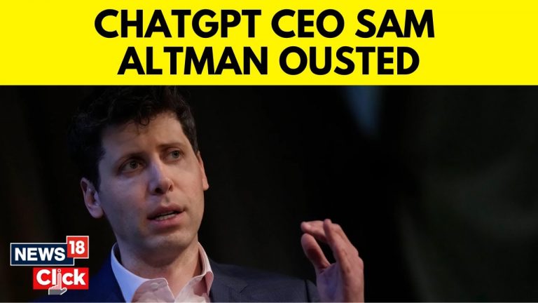 ChatGPT | Sam Altman Ousted By ChatGPT Creator OpenAI: 5 Facts About Him | English News | N18V