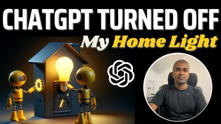 ChatGPT Turned off MY Home LIGHT! INSANE! How to Use GPT for Home Automation? (Full Tutorial)