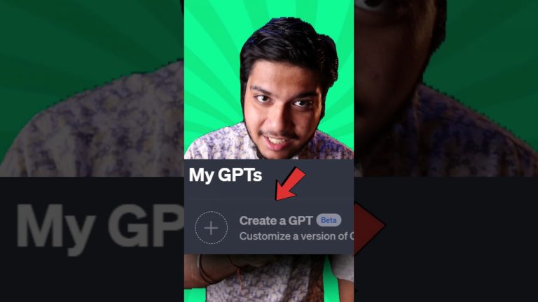 Create Own GPT with New GPT Update! #shortvideo #shortsfeed #shorts