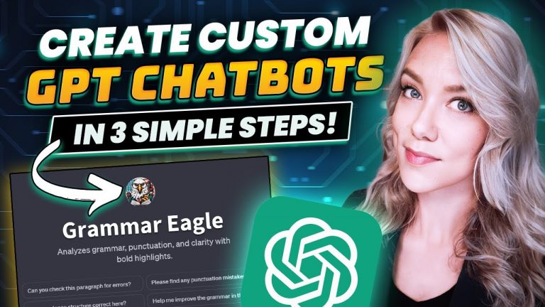 Create a Custom GPT in 3 EASY Steps | How to Build a ChatGPT Chatbot in MINUTES (No Coding!)