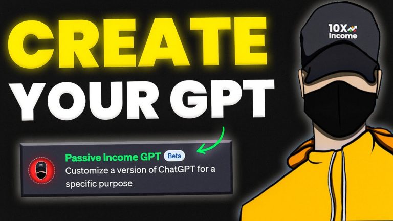 I Created My Custom GPT! (NEW ChatGPT Update)