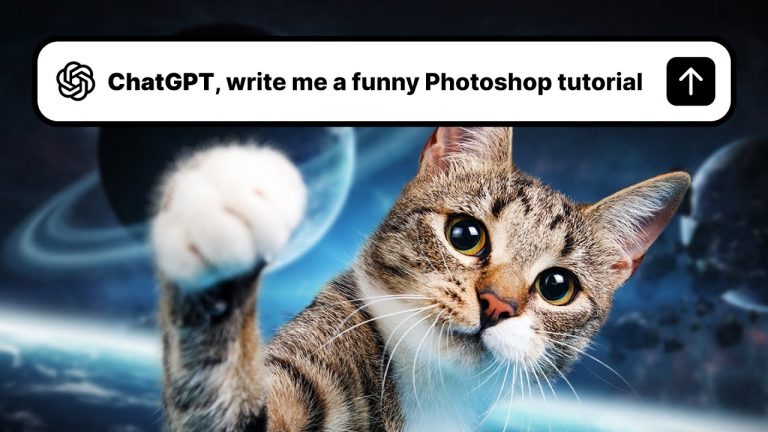 I asked ChatGPT to write a “funny Photoshop tutorial”