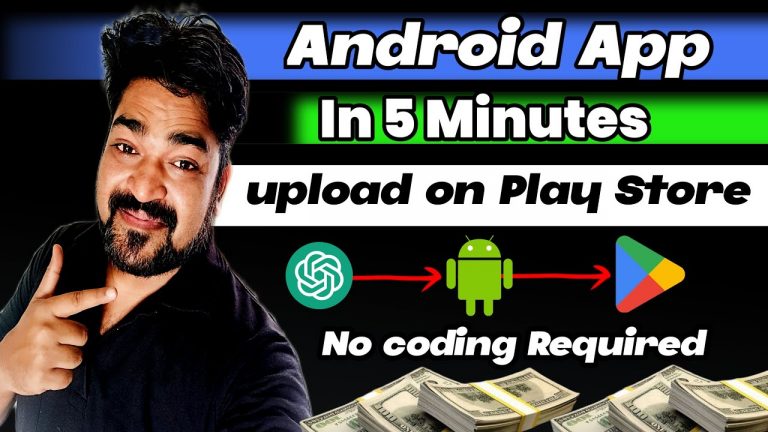 (It’s Amazing)How I make Android App in 10 minutes With chatGpt|Upload App in Play Store|vikas ingle