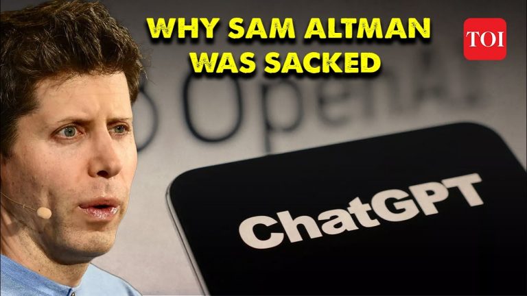 Who sacked Sam Altman, the CEO of ChatGPT?