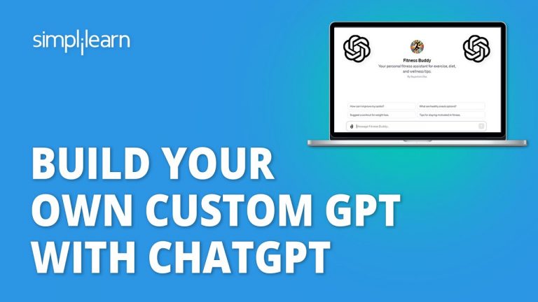 Build Your Own Custom GPT With ChatGPT | How To Create Custom GPTs | ChatGPT Tutorial | Simplilearn