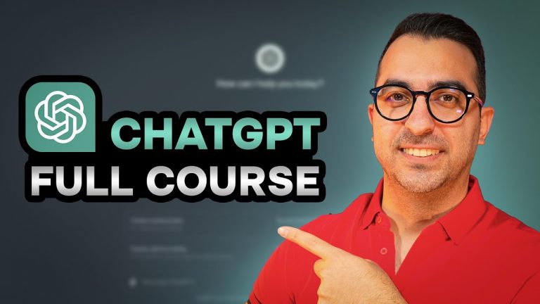 ChatGPT Full Course For 2024: Prompt Engineering, ChatGPT For Marketing, Custom GPTs